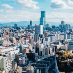 스위소텔 난카이 오사카 호텔에서 내려다 본 시내 전망