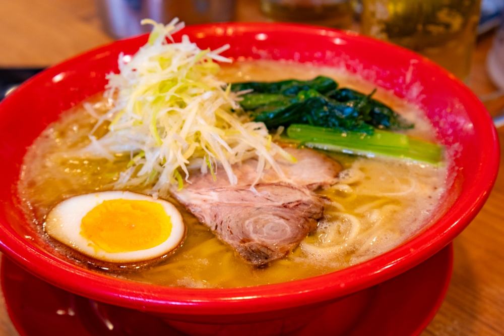 일본 라면 모습